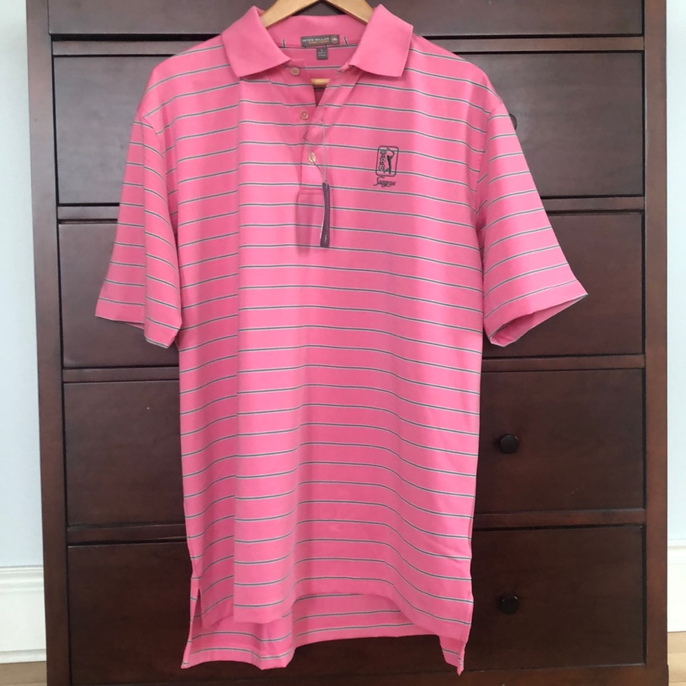 Men’s Sawgrass Golf Shirt Peter Millar size L NWT